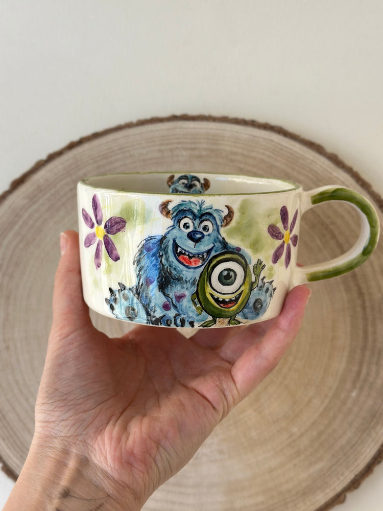 Monster handmade mug