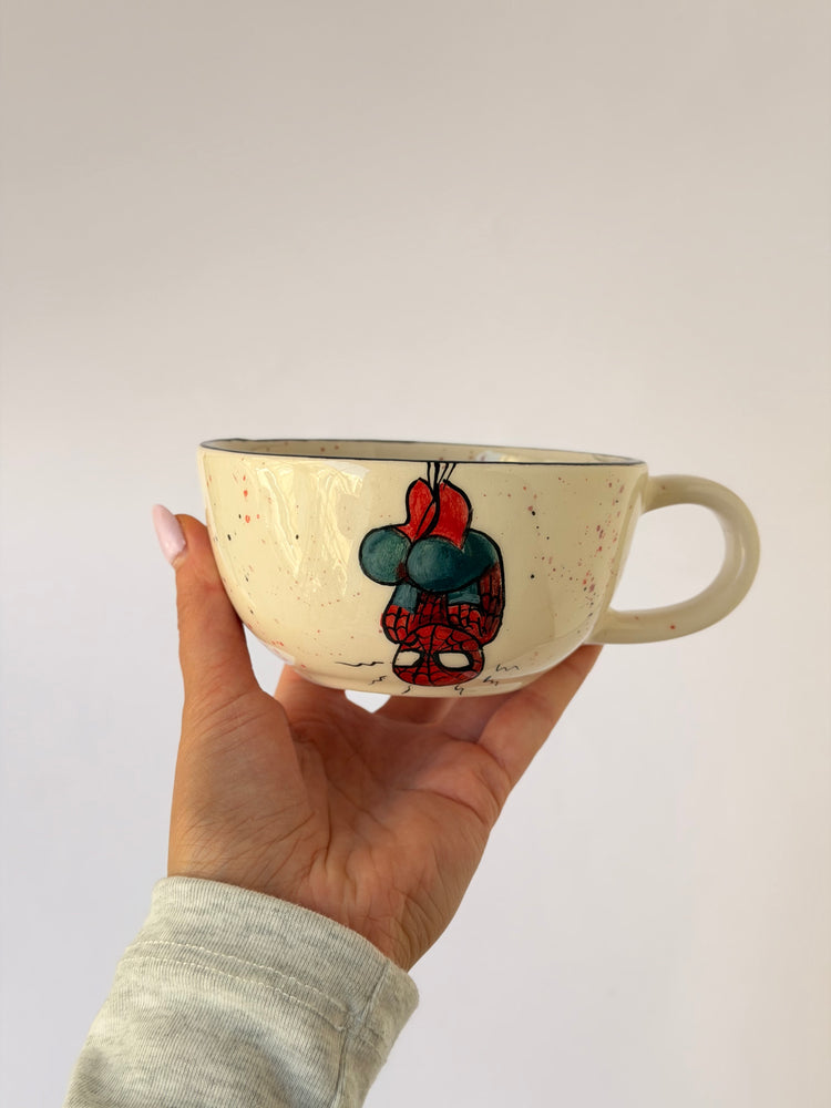 Spider handmade ceramic mug