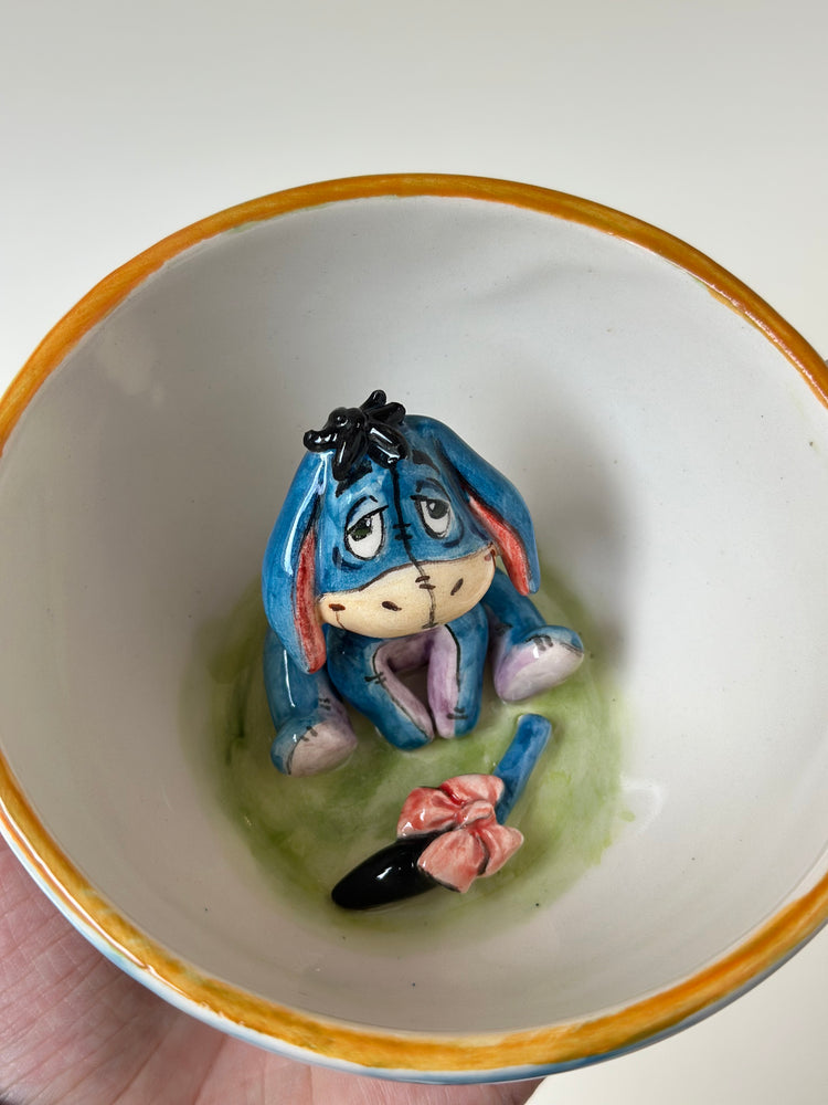 Donkey handmade ceramic mug