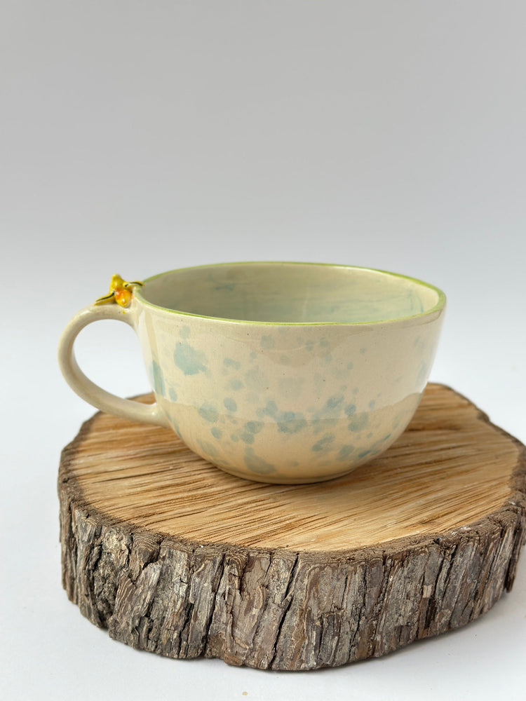 Monkey handmade mug