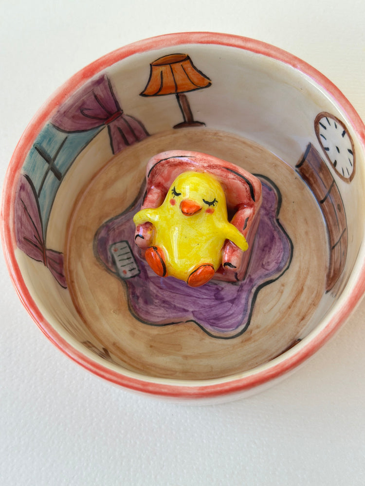 Duck handmade mug