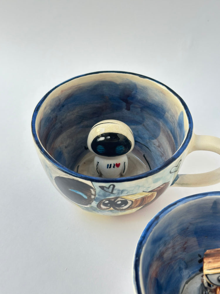 Couple handmade ceramic mugs