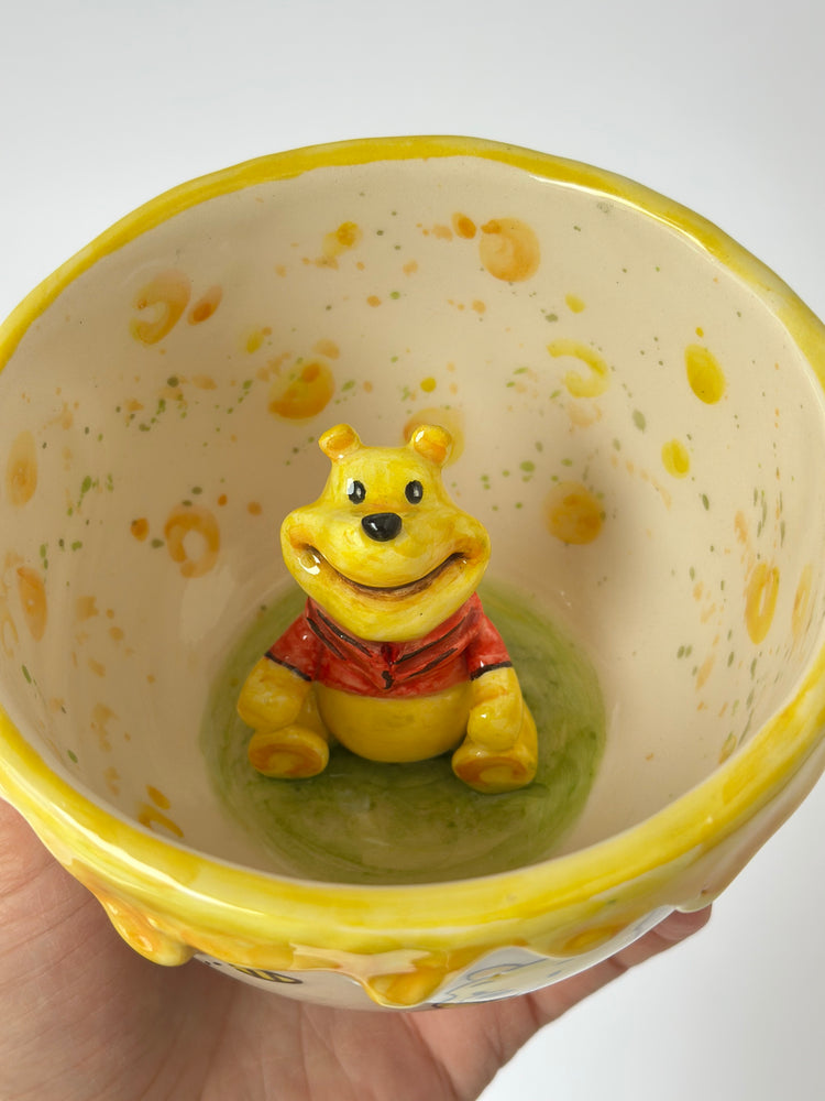 Bear handmade mug ceramic