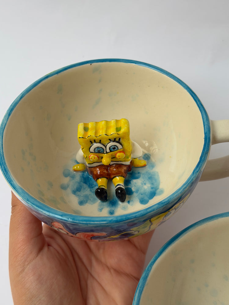 Friends handmade mugs ceramic