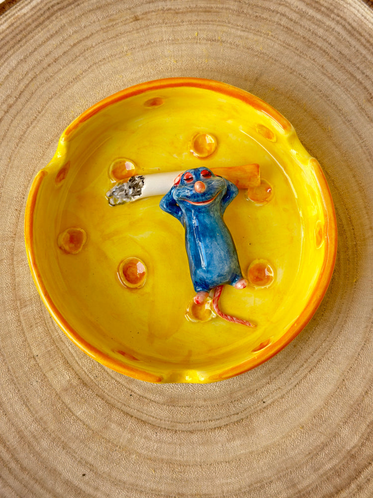 Little chef handmade ashtray