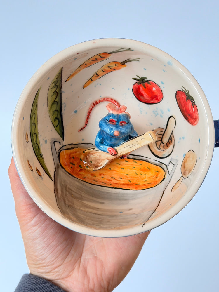 Little Chef handmade ceramic mug