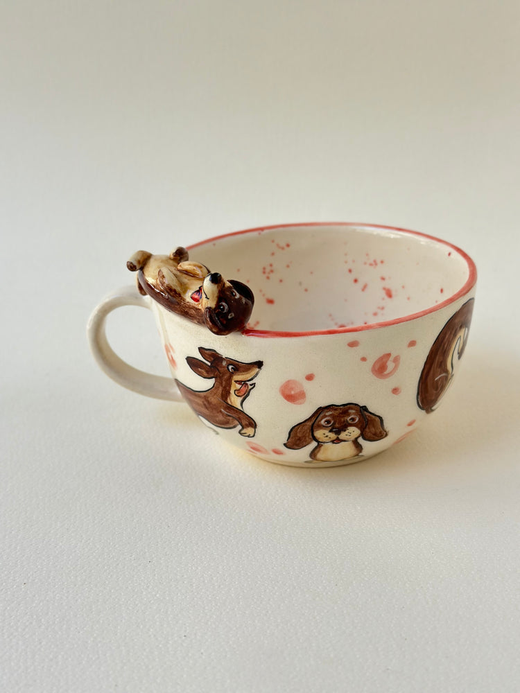 Dachshund Dog handmade mug