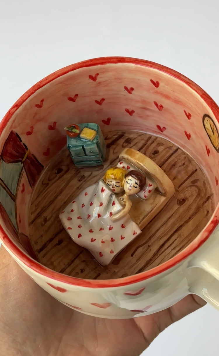 Handmade ceramic mug