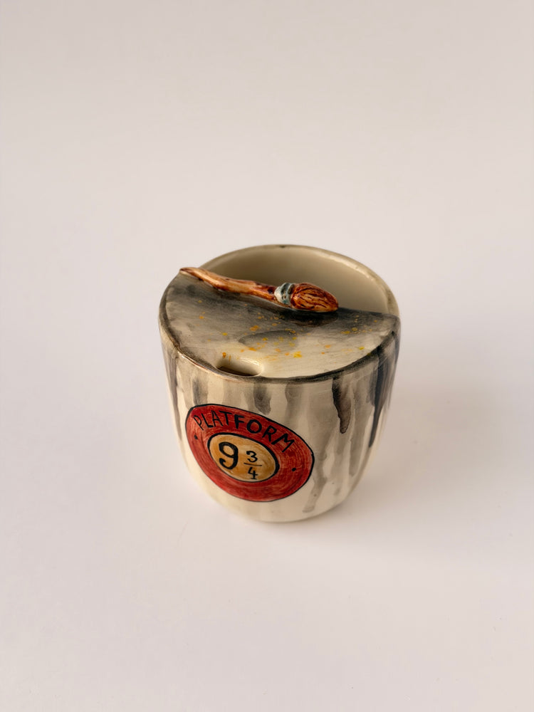 Harry handmade ceramic takeaway mug