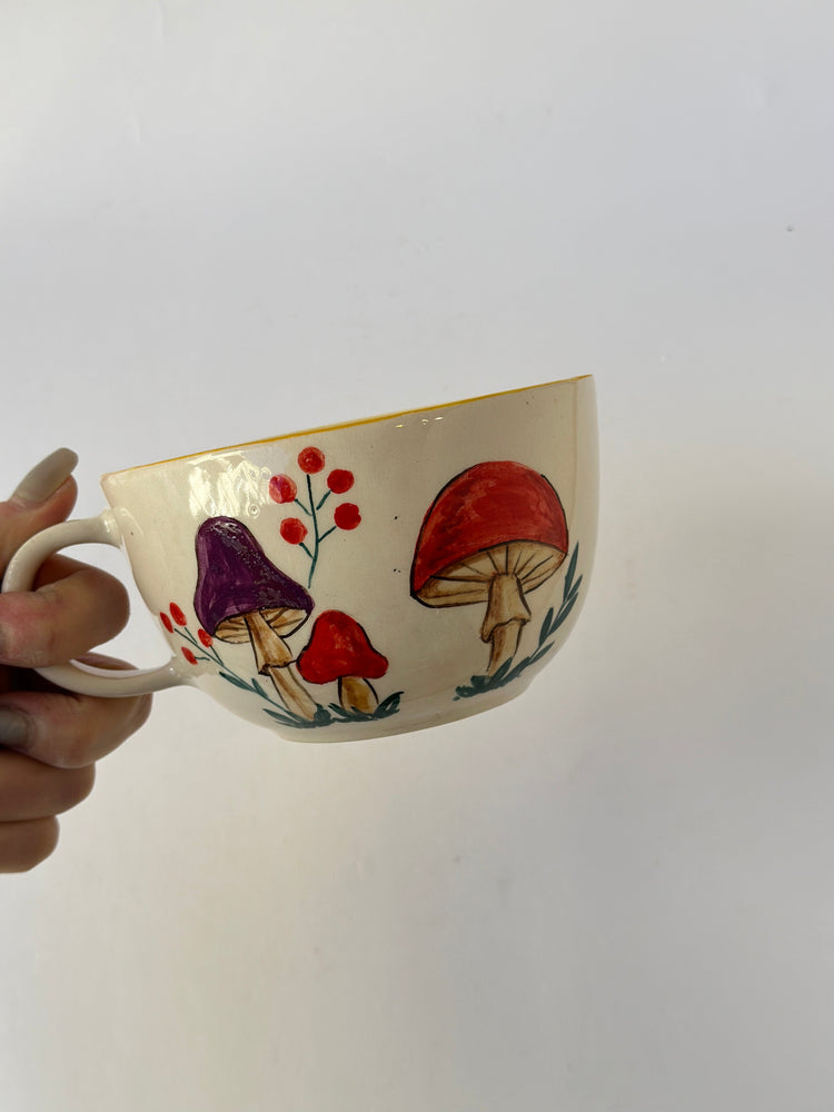 Fox handmade mug
