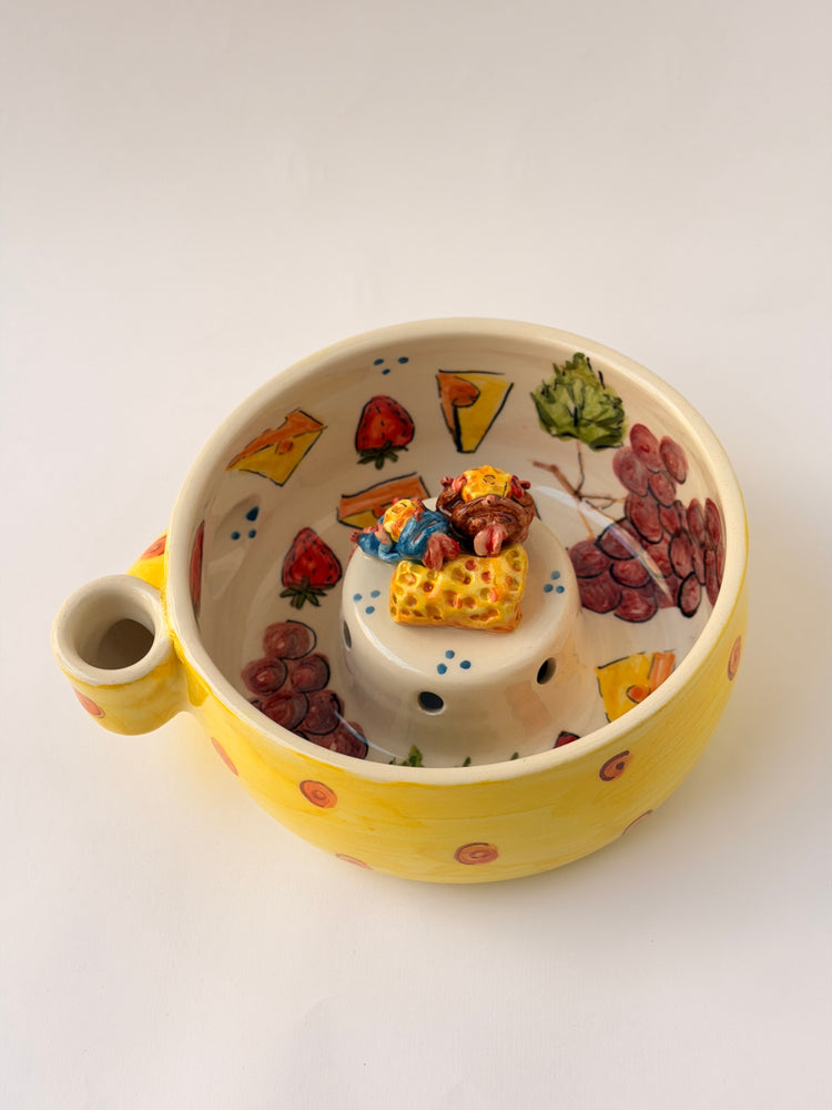 Little Chef and Emily handmade ceramic washing bowl