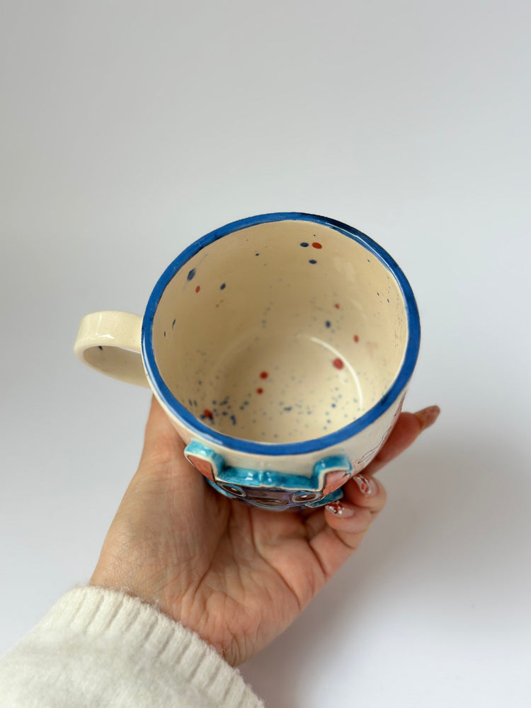 Stitch handmade mug