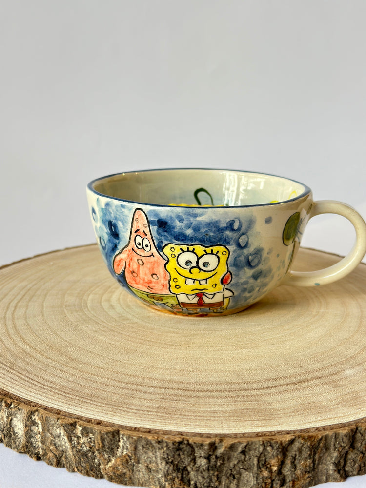 SpongeBob handmade mug