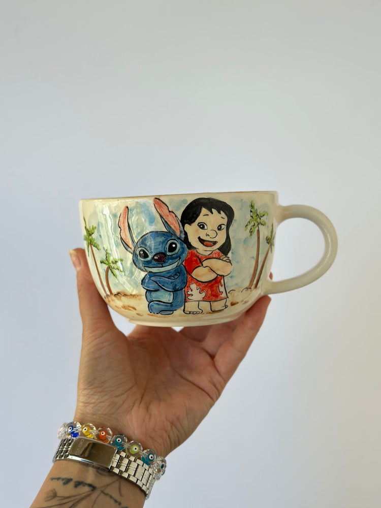 Handmade ceramic mug