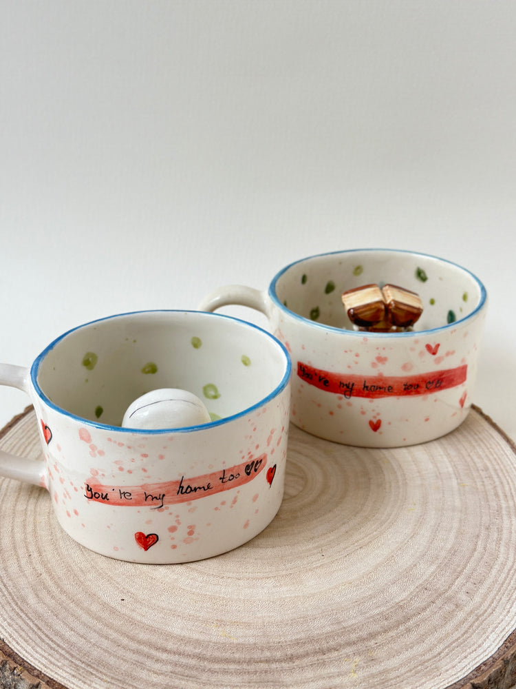 Couple handmade mugs