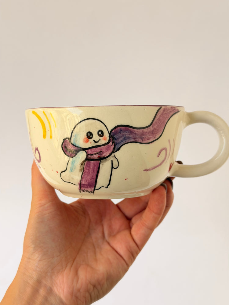 Ghost handmade ceramic mug
