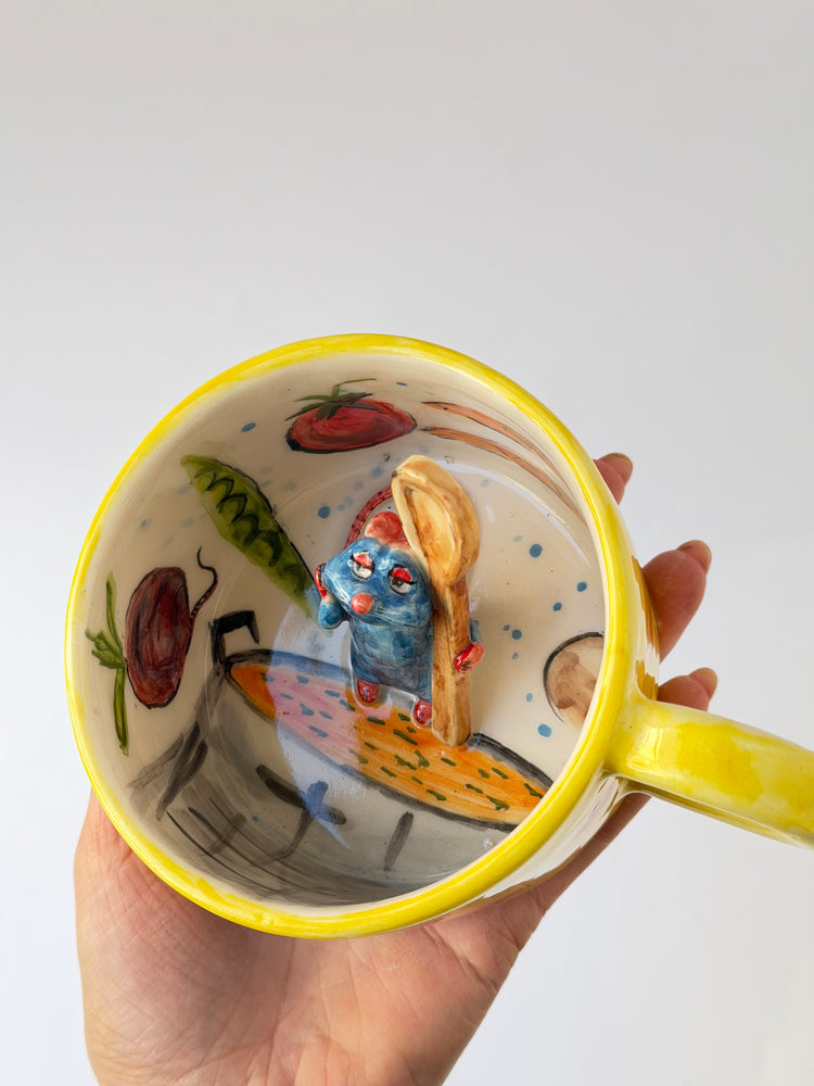 Little Chef handmade ceramic mug