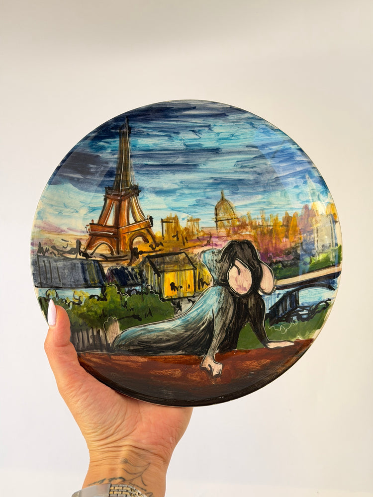 Little Chef handmade ceramic plate