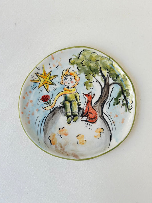 Little Prince Handmade plate