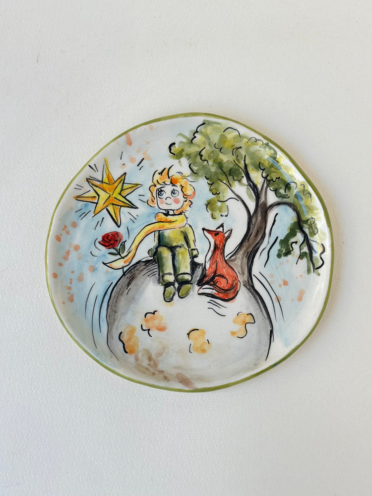 Little Prince Handmade plate