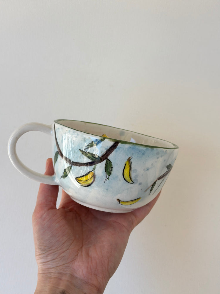 Monkey handmade mug