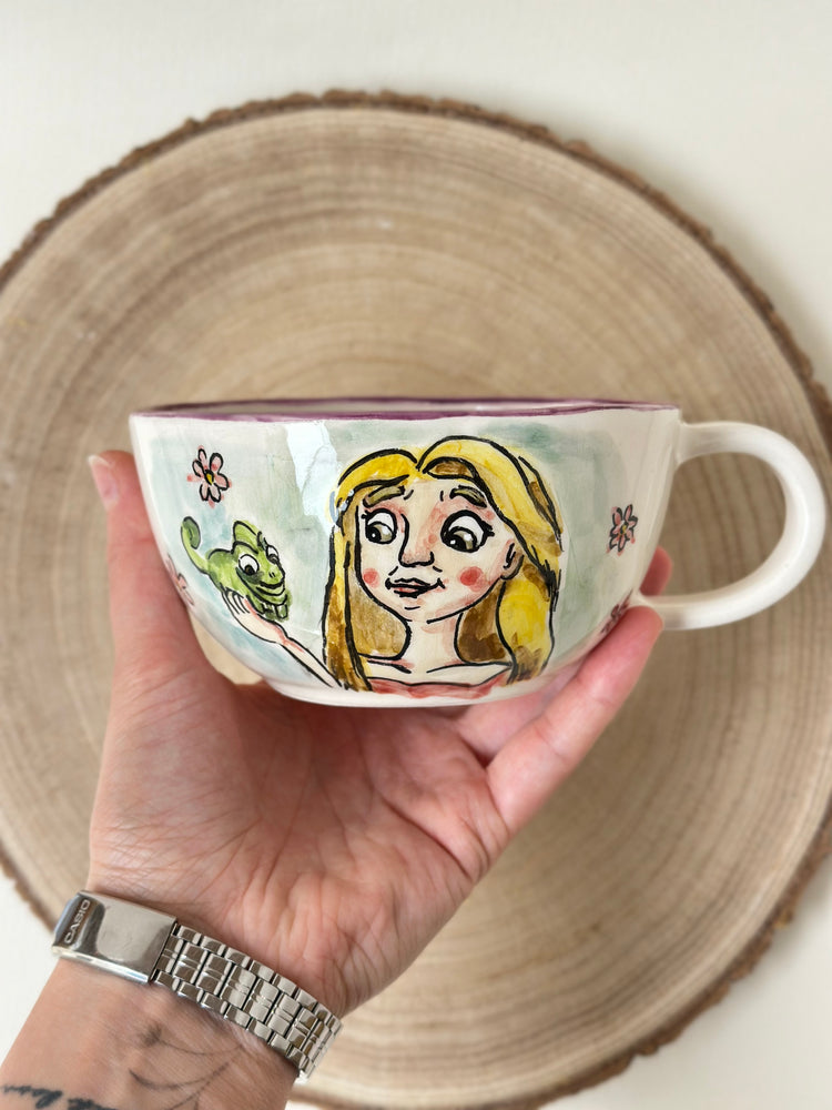 Frog handmade mug
