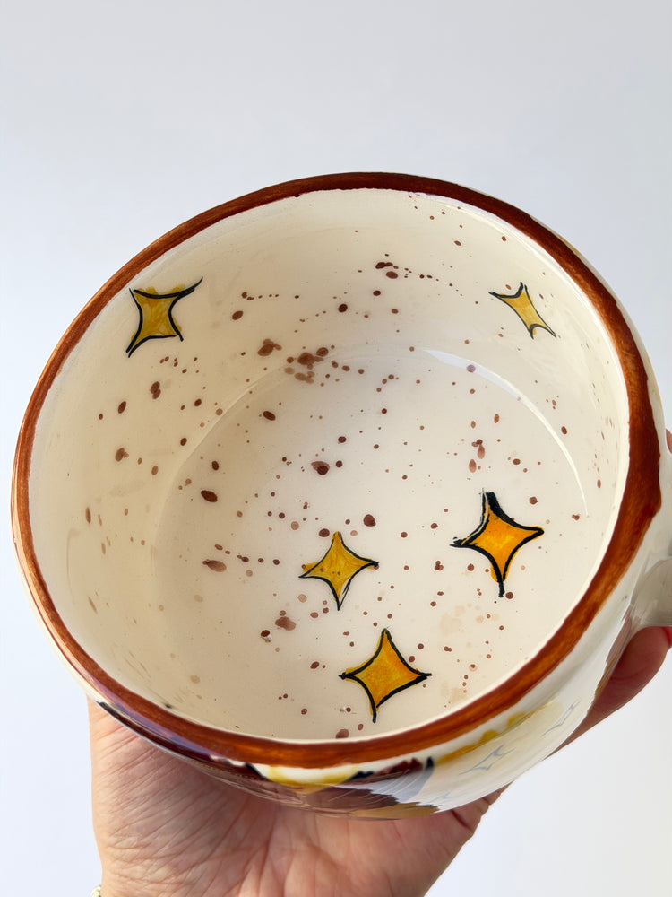 Handmade ceramic mug