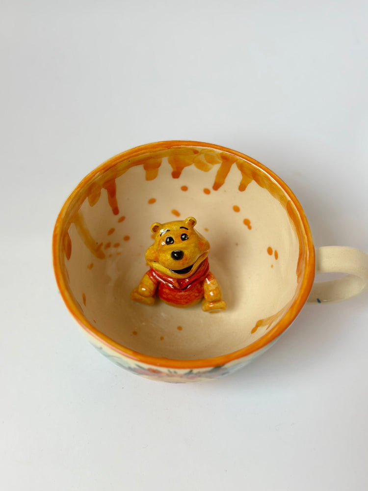Winni The Pooh handmade mug