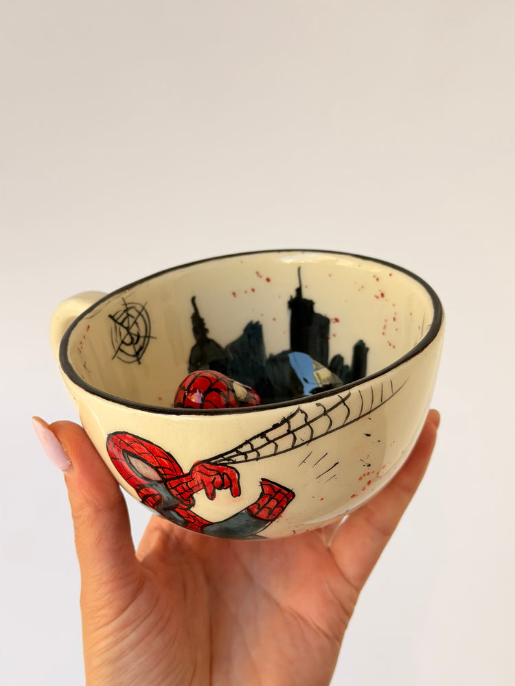 Spider handmade ceramic mug