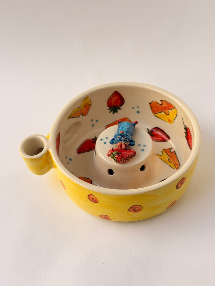 Little Chef handmade ceramic washing bowl