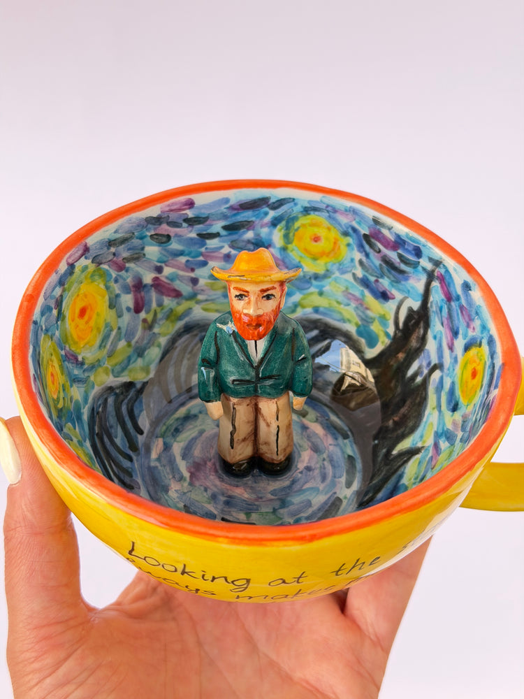 Vincent handmade mug