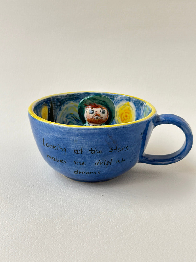 Vincent wan Gogh handmade mug