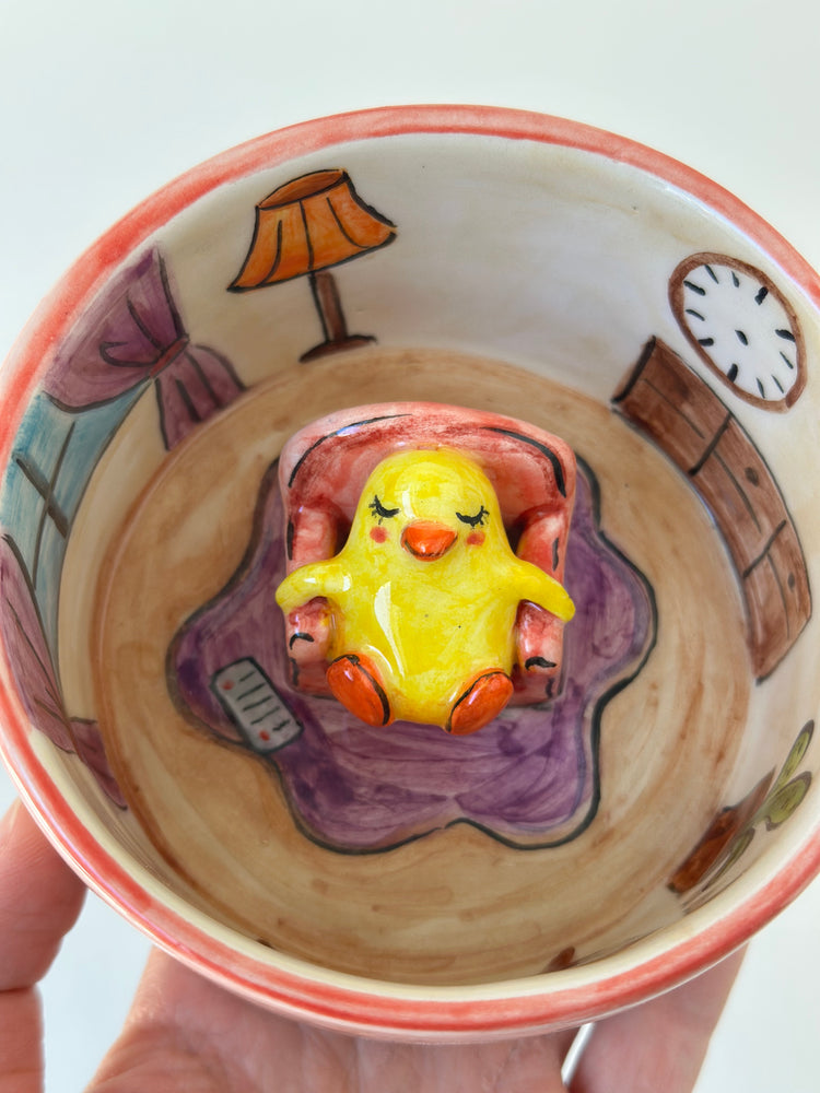 Duck handmade mug
