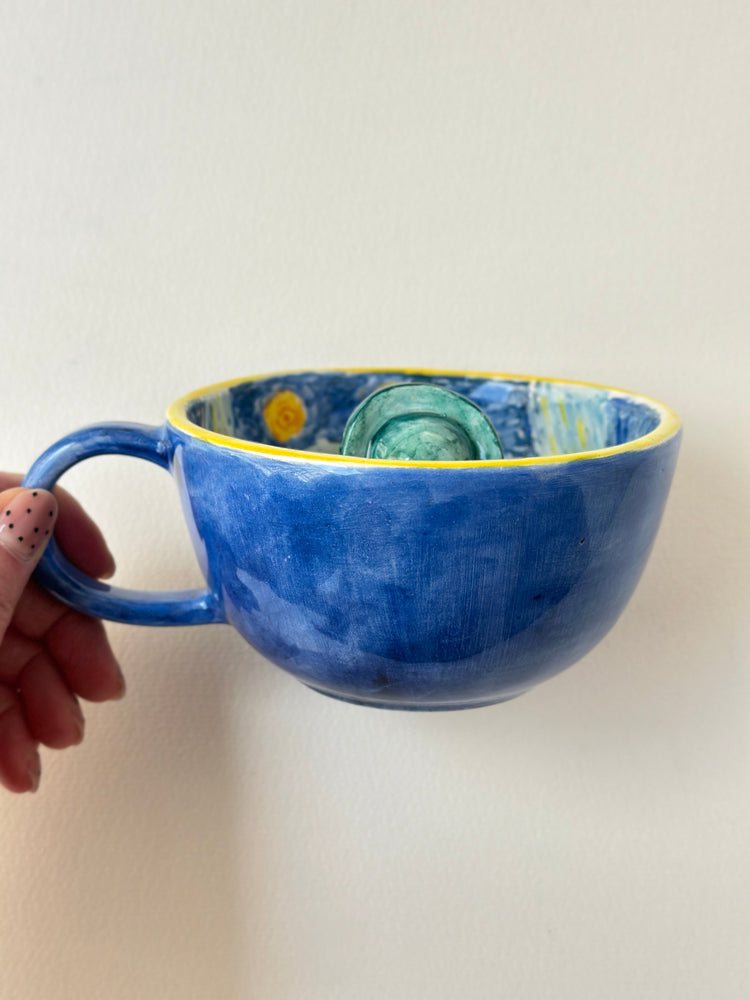 Vincent wan Gogh handmade mug