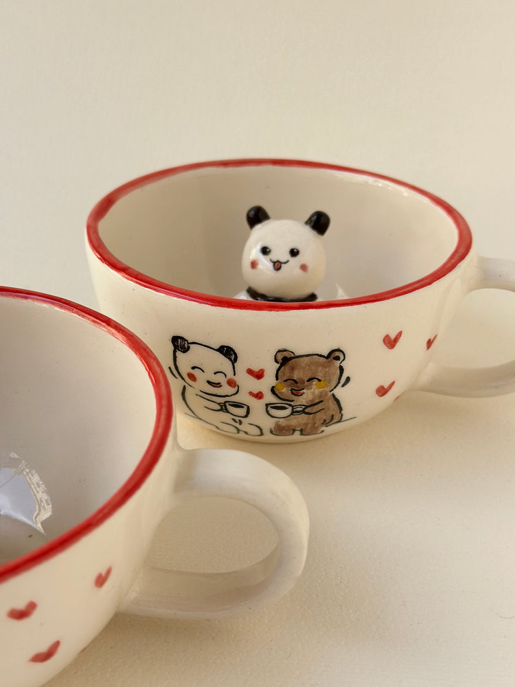 Dudu and Bubu handmade mugs