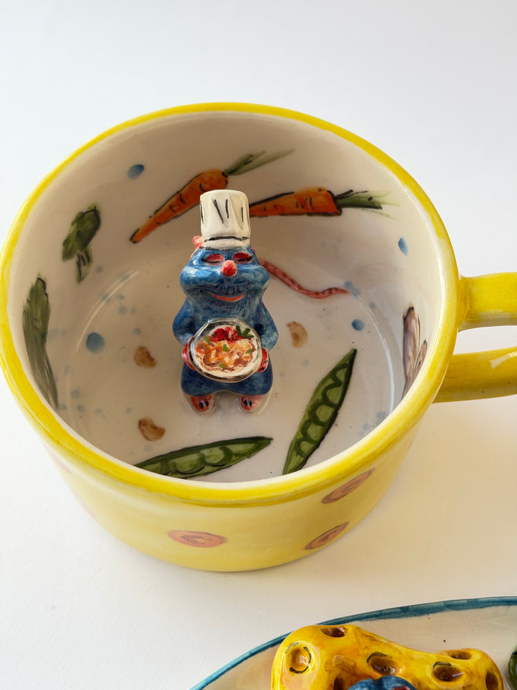 Little Chef handmade ceramic mug