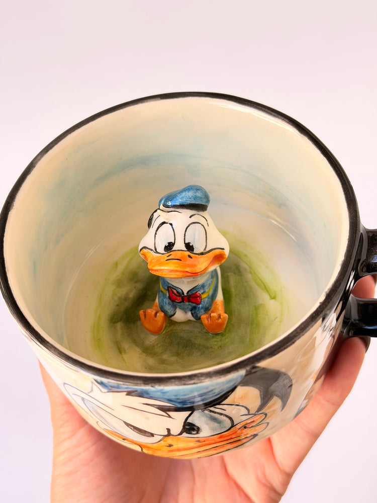 Duck handmade ceramic mug