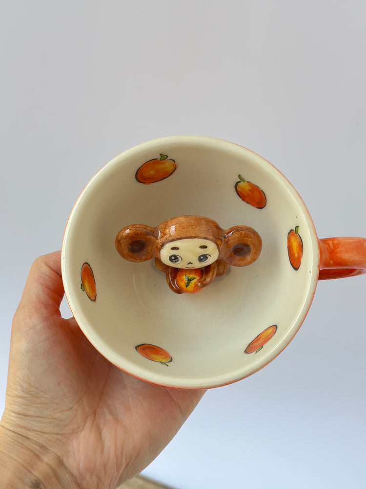 Cherubi handmade mug and plate