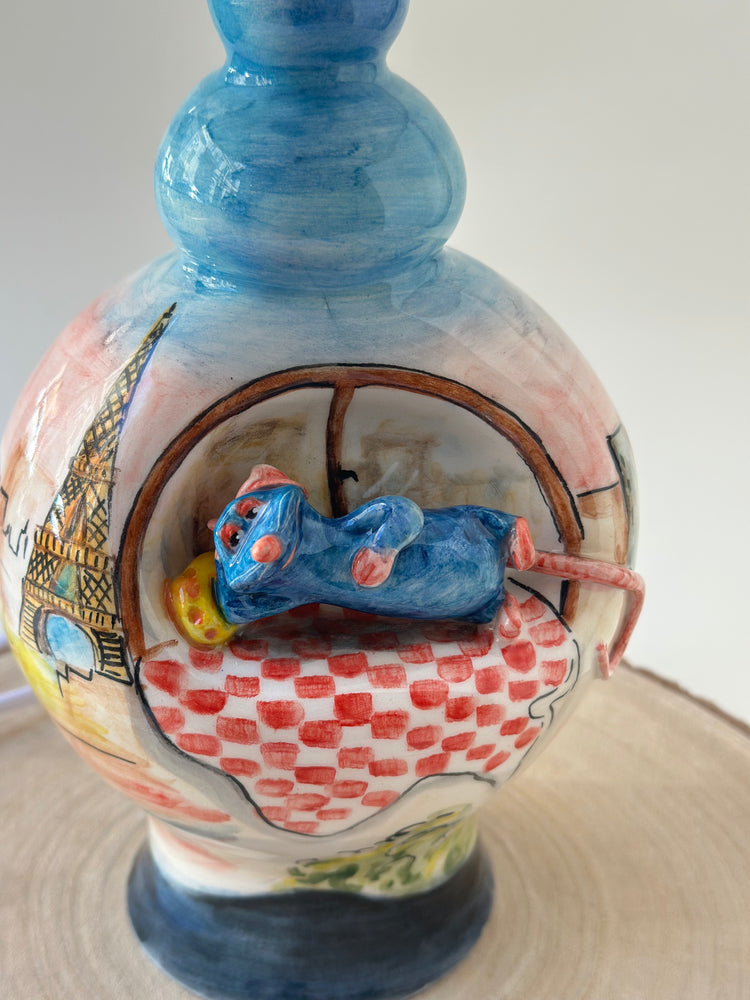 Little Chef handmade lamp ceramic