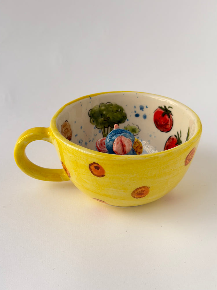 Little Chef handmade ceramic mug