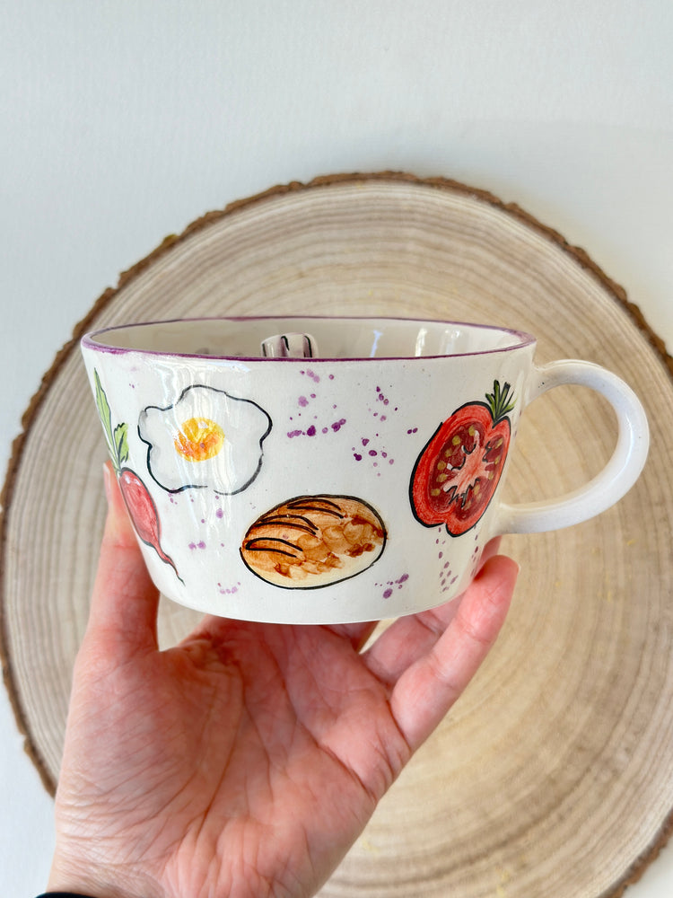 Little Chef mouse handmade mug