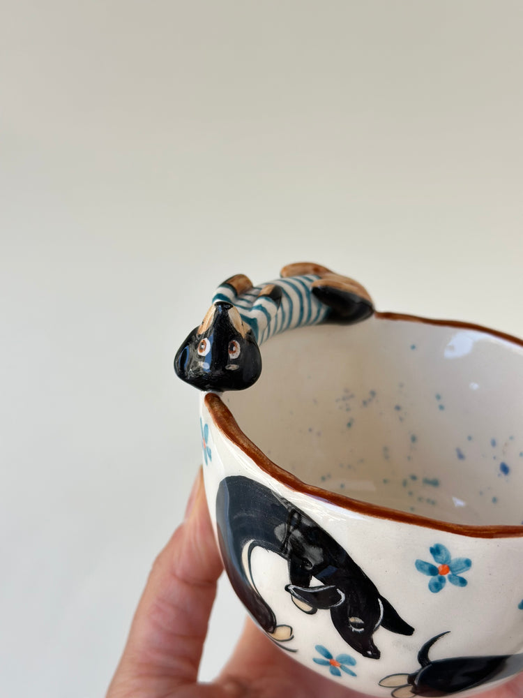 Dachshund handmade cup