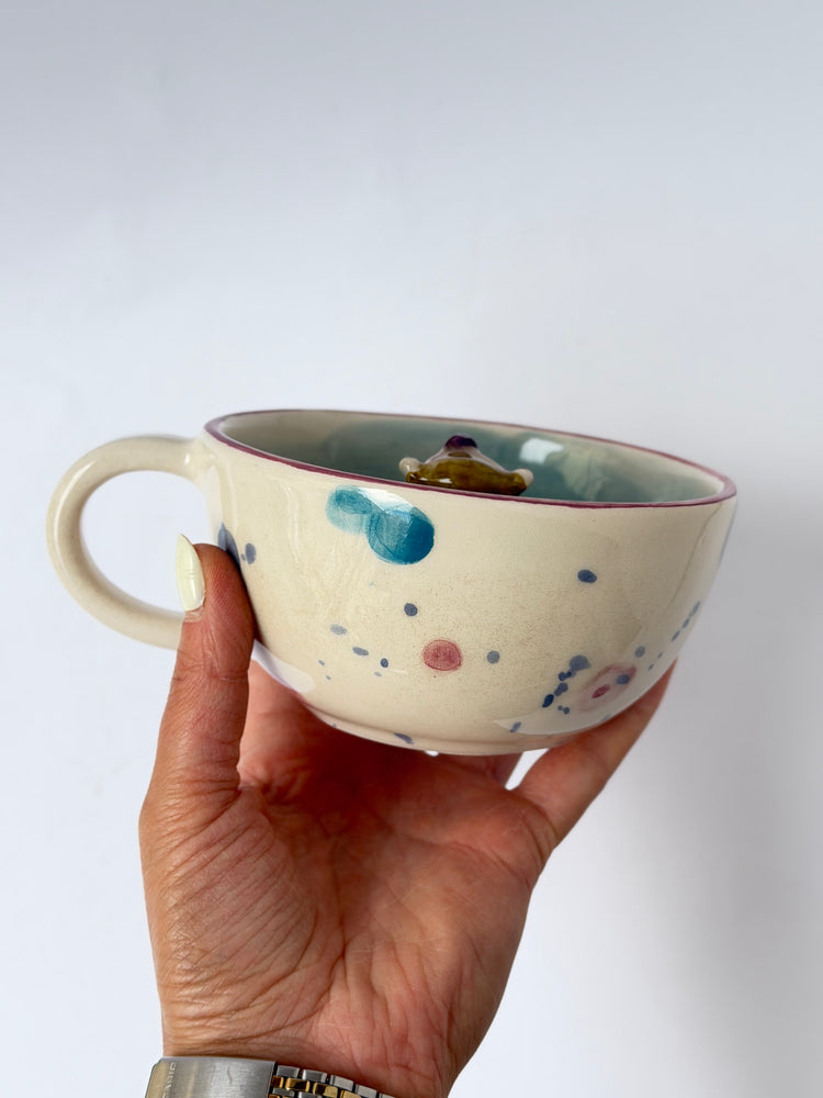 Ground sloth handmade ceramic mug