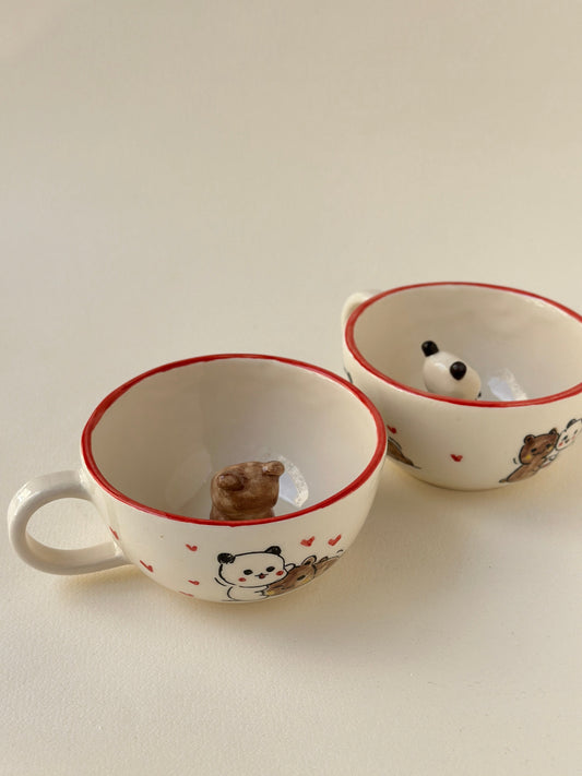 Dudu and Bubu handmade mugs