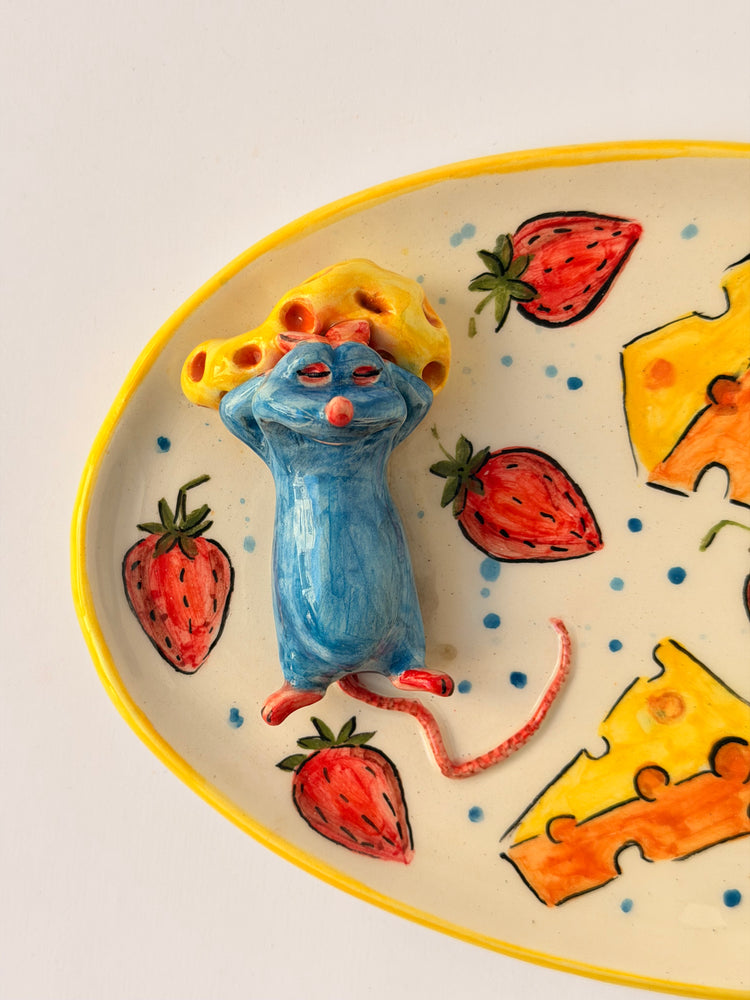 Little Chef handmade ceramic plate