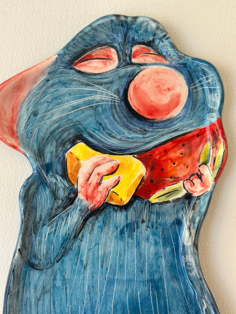 Little chef handmade plate
