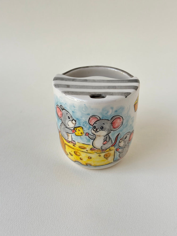 Handmade Mouse takeaway mug