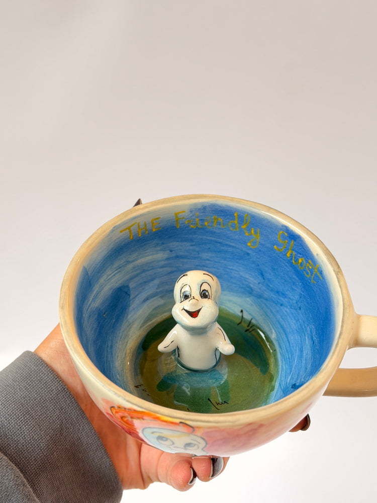 Ghost handmade ceramic mug
