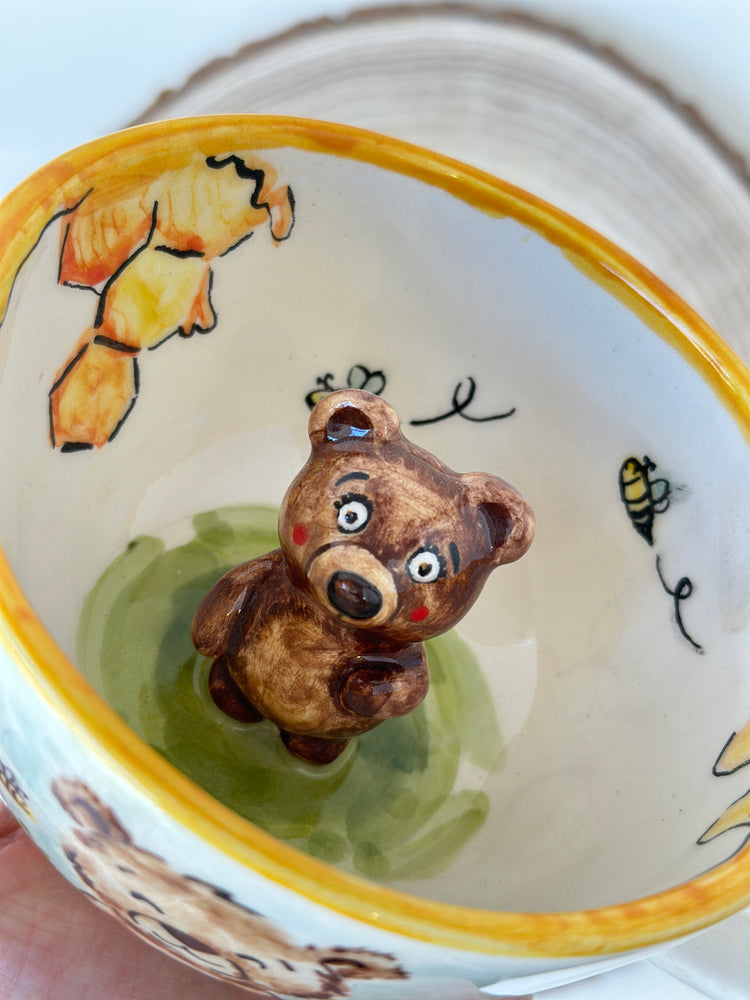 Teddy handmade mug