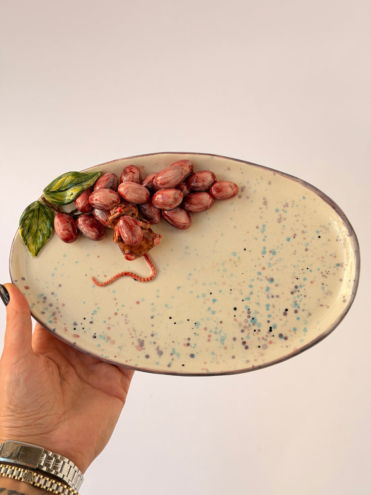 Emily handmade ceramic plate